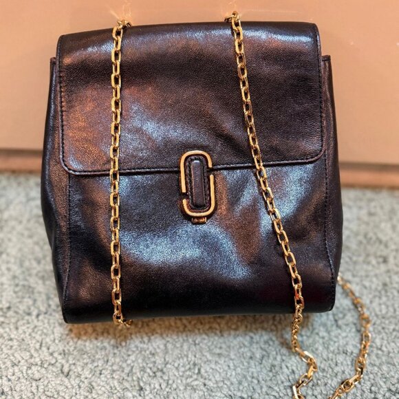 Marc Jacobs Backpack (Golden tone Chain link Straps) - Picture 1 of 4